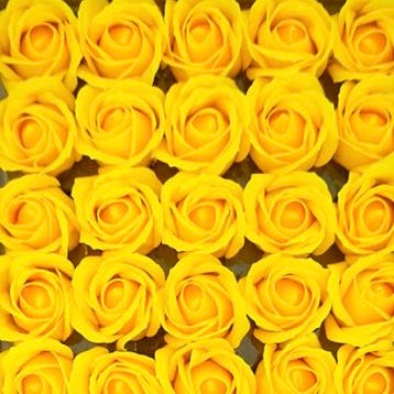 Trandafiri Galben Auriu din Săpun