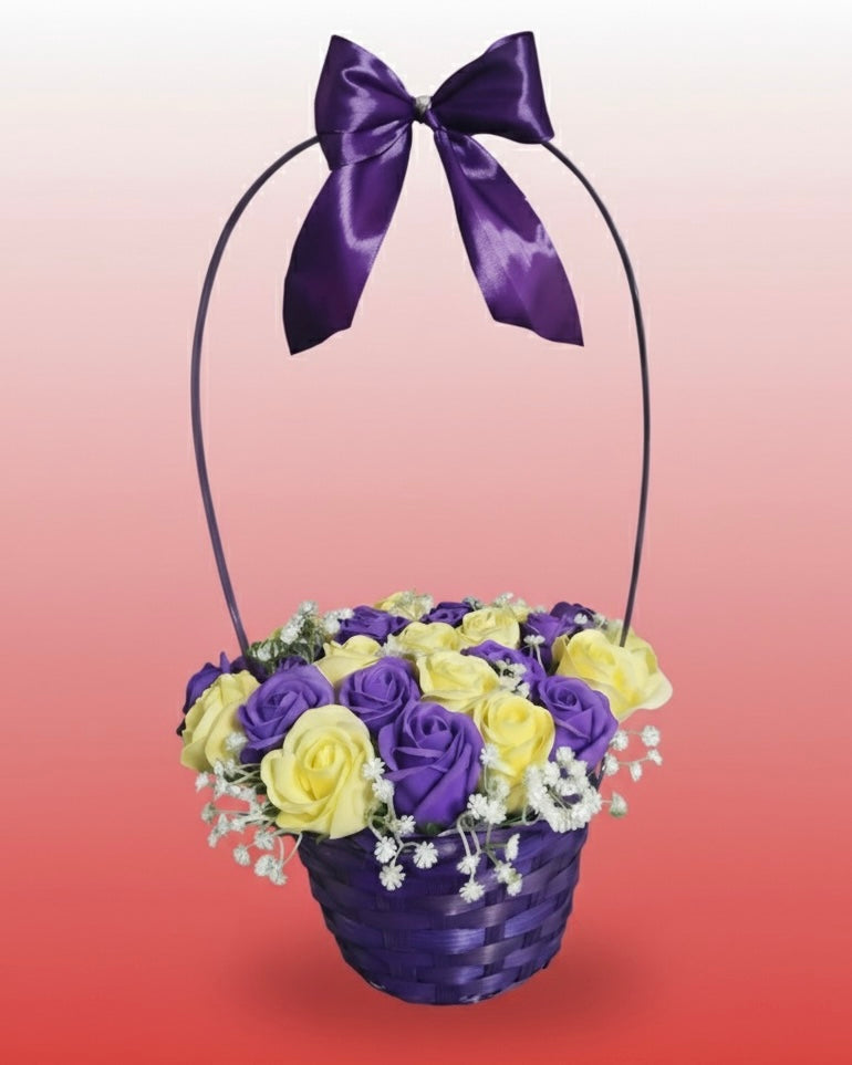 🧺 MODEL ,,COSUL REGAL'' IN 2 CULORI DIN SAPUN✨