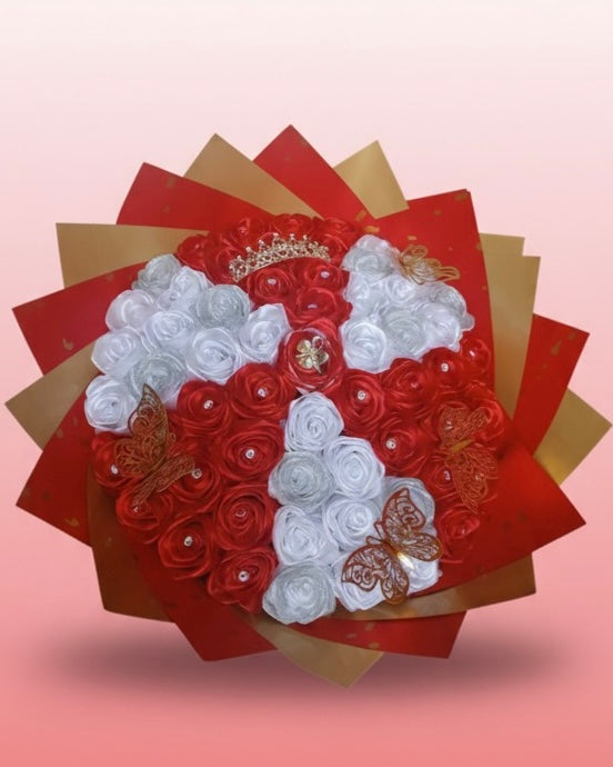 👑MODELUL „COROANA ANIVERSARA” IN 2 CULORI DIN SATIN🅰️