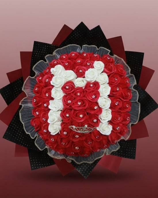 👑 MODELUL ,,BUCHETUL LITERA REGALA” DIN SAPUN IN 2 CULORI ❤️